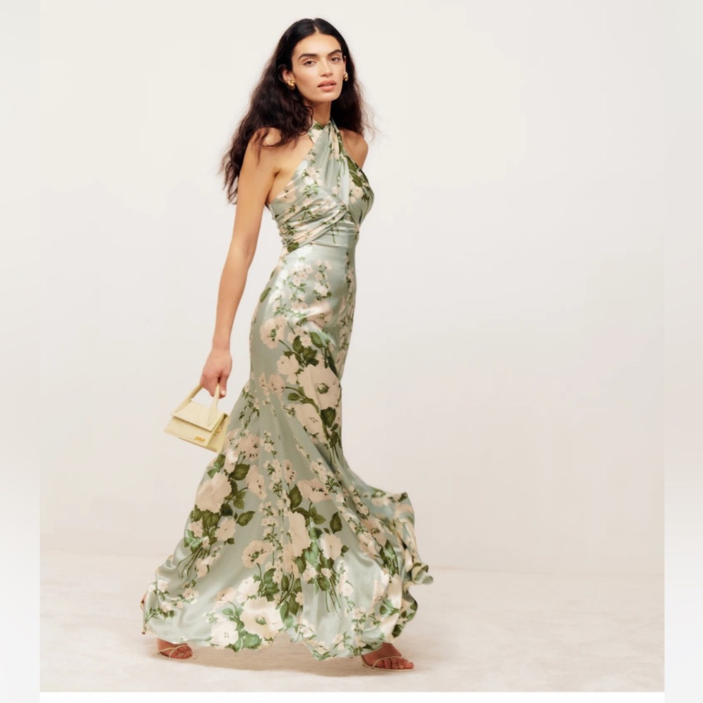 Reformation - Veria Silk Dress